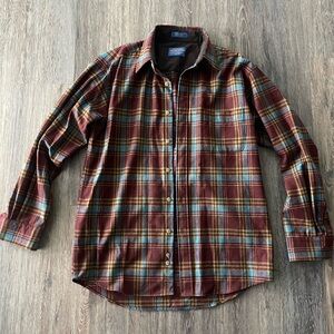 Pendleton | The Lodge Flannel Shirt Wool Grandpacore Cozy Plaid